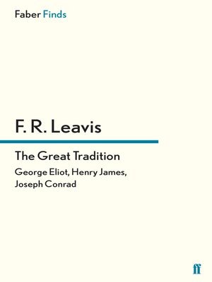 cover image of The Great Tradition